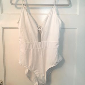 BECCA white swimsuit NWT